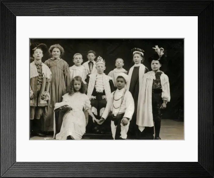 Framed Print : Liverpool Cottage Homes - Seniors in Fancy Dress Framed Print : Liverpool Cottage Homes - Seniors in Fancy Dress