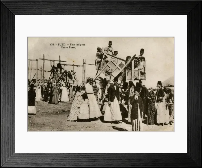 Framed Print : Native festival at Suez, Egypt Framed Print : Native festival at Suez, Egypt