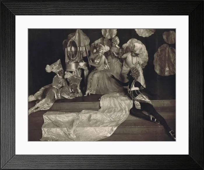 Framed Print : Madge Elliott in the Rhapsody in Blue sequence from the Midn Framed Print : Madge Elliott in the Rhapsody in Blue sequence from the Midn