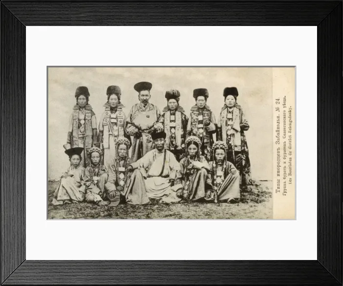 Framed Print : The Selengyin Buryats Framed Print : The Selengyin Buryats