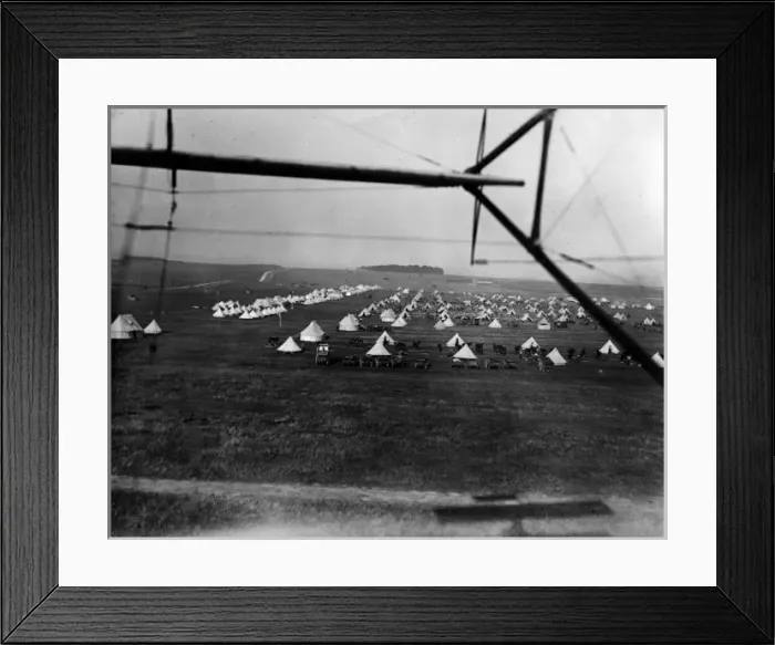 Framed Print : 4th Cavalry Brigade at Hamilton Camp, Salisbury Plain Framed Print : 4th Cavalry Brigade at Hamilton Camp, Salisbury Plain