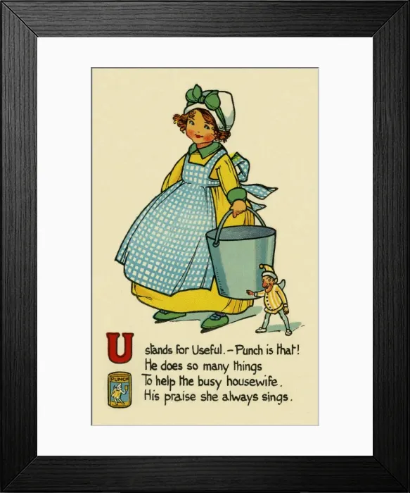 Framed Print : U stands for Useful Framed Print : U stands for Useful
