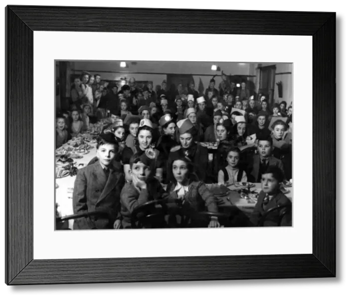 Framed Print : British Legion Childrens Christmas Party, Walton, Essex Framed Print : British Legion Childrens Christmas Party, Walton, Essex