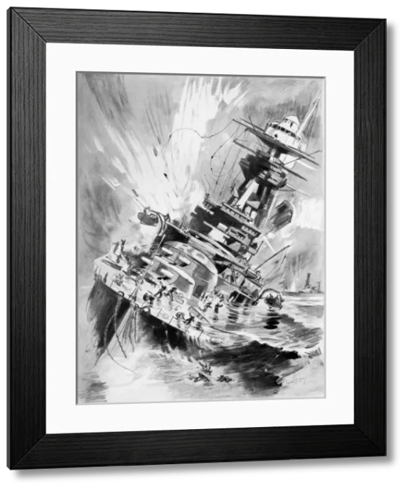 Framed Print : Scenes from World War II Framed Print : Scenes from World War II