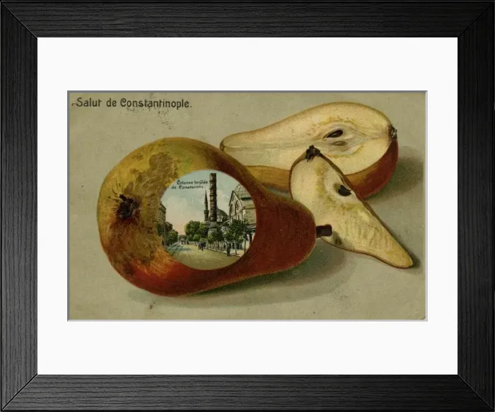 Framed Print : Burnt Column of Constantine, Constantinople, Turkey Framed Print : Burnt Column of Constantine, Constantinople, Turkey