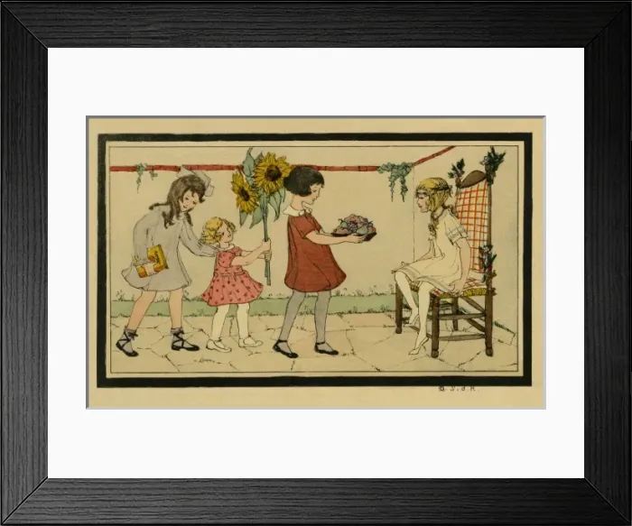Framed Print : Children at play Framed Print : Children at play