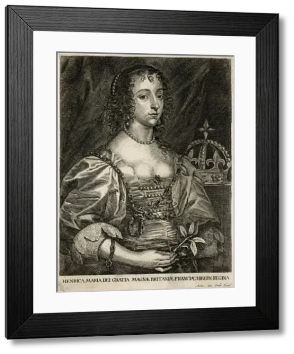 Framed Print : Queen Henrietta Maria Framed Print : Queen Henrietta Maria