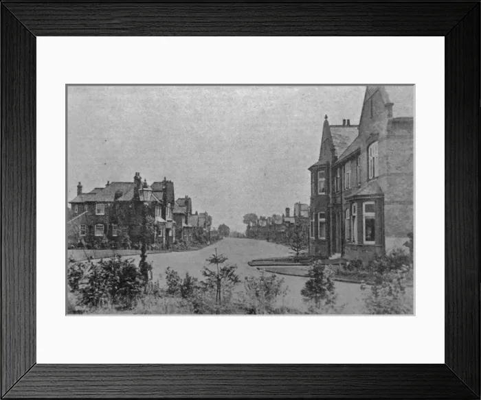 Framed Print : Shoreditch Cottage Homes, Hornchurch, Essex Framed Print : Shoreditch Cottage Homes, Hornchurch, Essex
