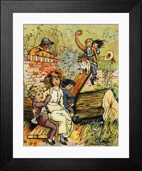 Framed Print : On the See-Saw Framed Print : On the See-Saw