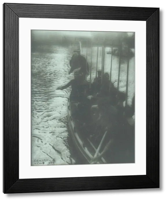 Framed Print : Sea Scouts with Prince of Wales and Baden Powell