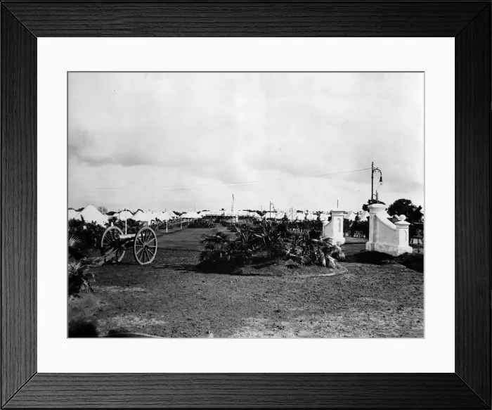 Framed Print : King George Vs Camp, India Framed Print : King George Vs Camp, India