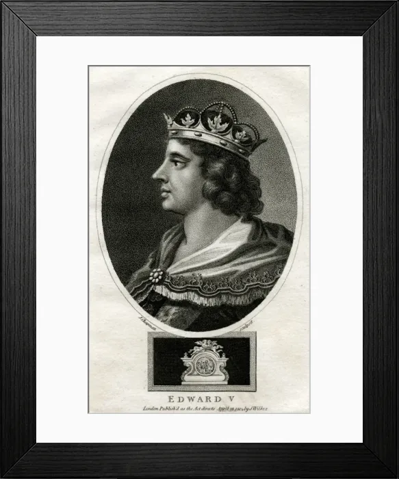 Framed Print : King Edward V of England Framed Print : King Edward V of England