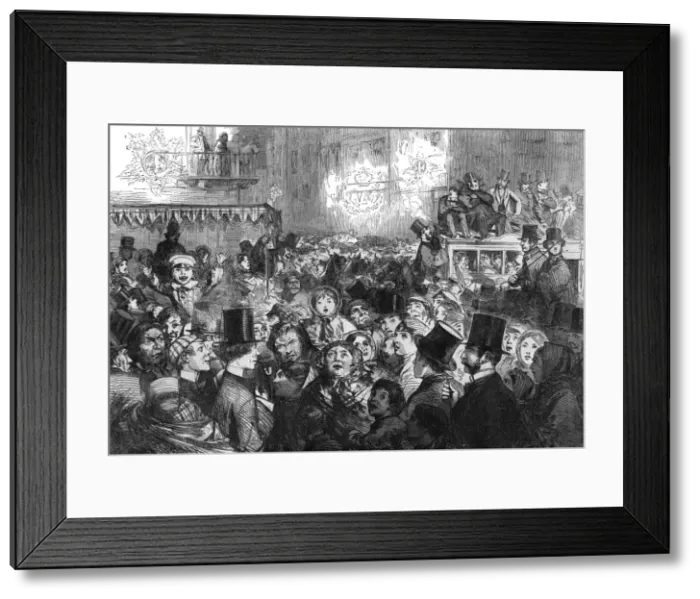 Framed Print : The Peace Illuminations - A Street Scene by G. Thomas, 1856 Framed Print : The Peace Illuminations - A Street Scene by G. Thomas, 1856
