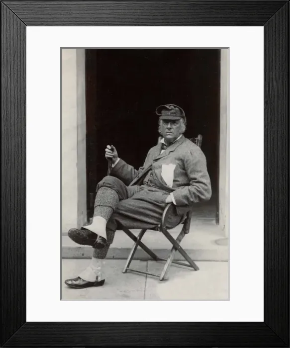 Framed Print : Sir John Everett Millais PRA - English artist Framed Print : Sir John Everett Millais PRA - English artist