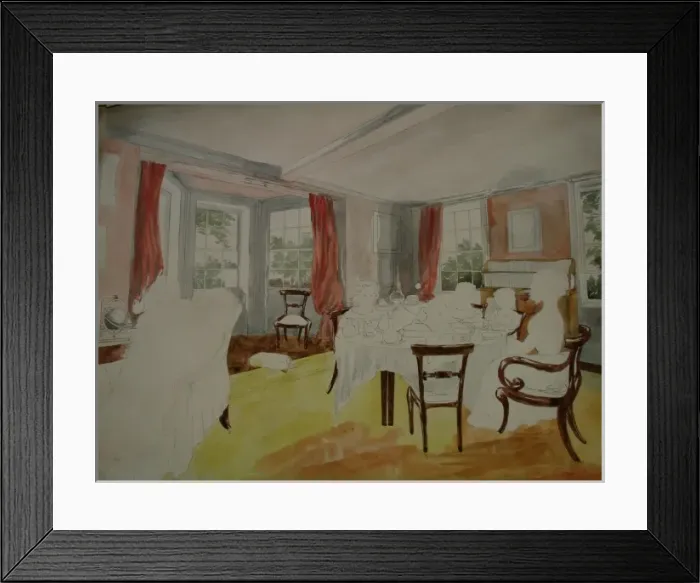Framed Print : Dining Room, New College Lane, Oxford Framed Print : Dining Room, New College Lane, Oxford