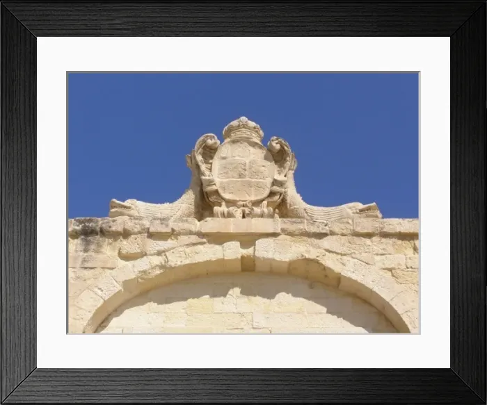 Framed Print : Valletta Waterfront