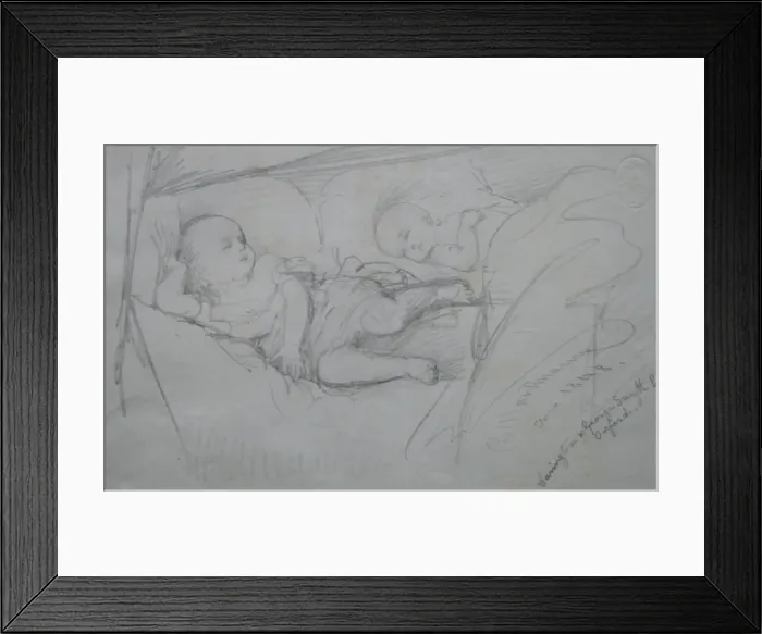 Framed Print : Warington and George Smyth Powell Framed Print : Warington and George Smyth Powell