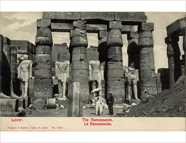 Ramesseum of Rameses II, Thebes, Egypt