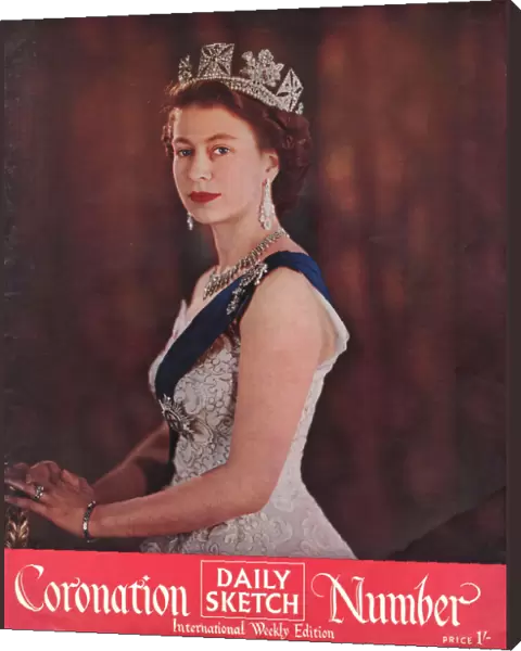 Daily Sketch Coronation Number 1953 Queen Elizabeth II