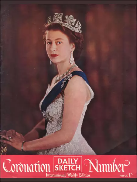 Daily Sketch Coronation Number 1953 Queen Elizabeth II