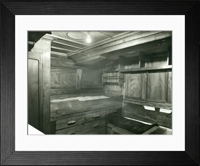 Framed Print : Captain Scotts cabin, RSS Discovery Framed Print : Captain Scotts cabin, RSS Discovery