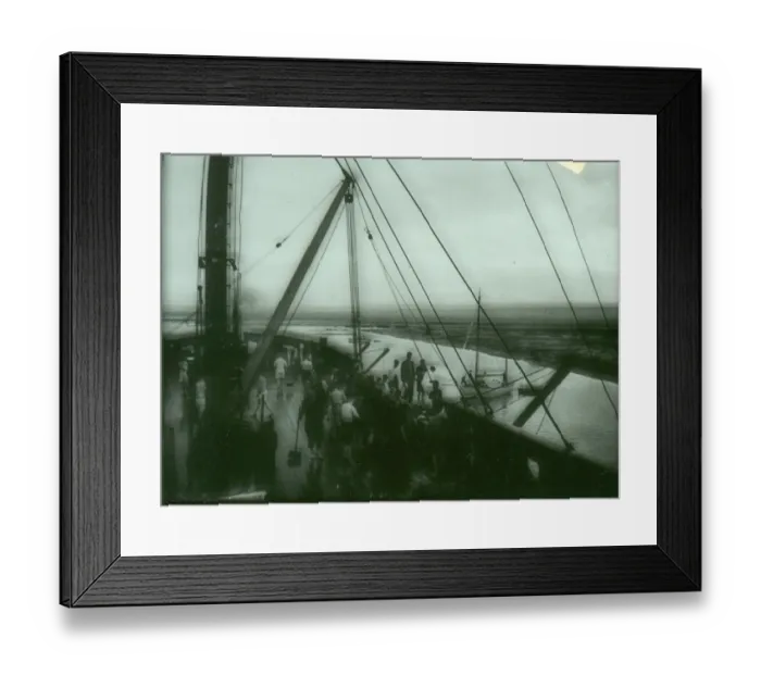 Framed Print : Sea Scouts on board HMS Implacable, Portsmouth Framed Print : Sea Scouts on board HMS Implacable, Portsmouth
