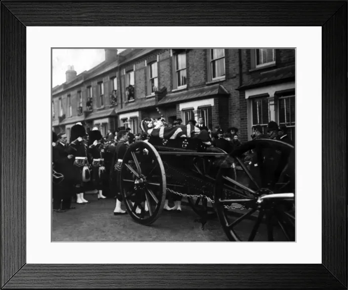Framed Print : Funeral of Captain William Henry Urquhart Framed Print : Funeral of Captain William Henry Urquhart