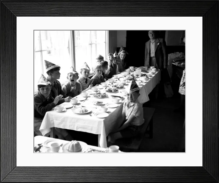 Framed Print : Coronation party, Walton-on-the-Naze, Essex Framed Print : Coronation party, Walton-on-the-Naze, Essex