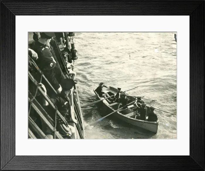 Framed Print : Sea Scouts on emergency training Framed Print : Sea Scouts on emergency training