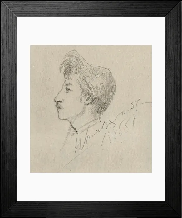Framed Print : Walford Graham Robertson - British Artist Framed Print : Walford Graham Robertson - British Artist