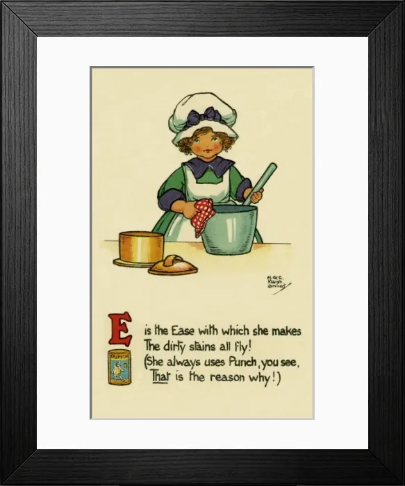 Framed Print : E is the Ease for which she makes Framed Print : E is the Ease for which she makes