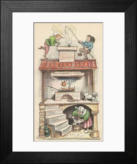 Framed Print : Max and Moritz Framed Print : Max and Moritz