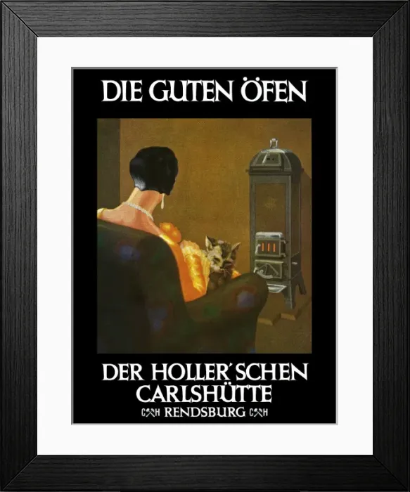 Framed Print : Advertisement: Rendsburg Stoves Framed Print : Advertisement: Rendsburg Stoves