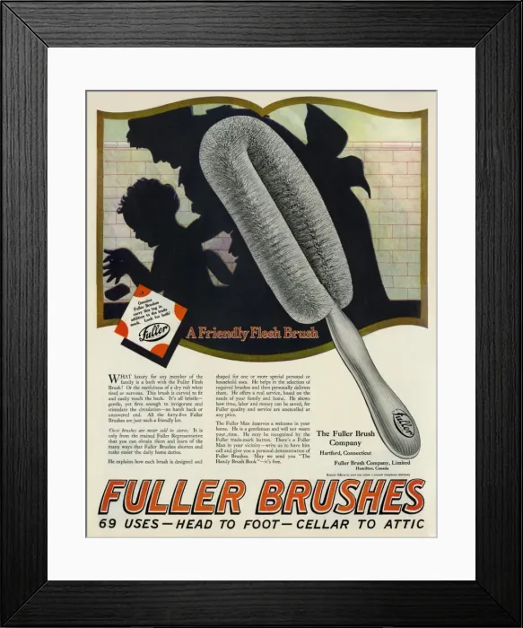 Framed Print : Advertisement using silhouettes Framed Print : Advertisement using silhouettes