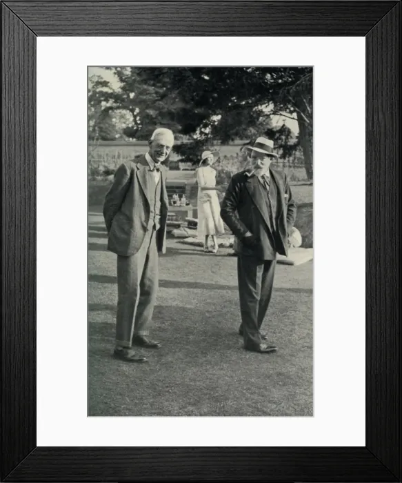 Framed Print : Henry Tonks & Augustus John Framed Print : Henry Tonks & Augustus John
