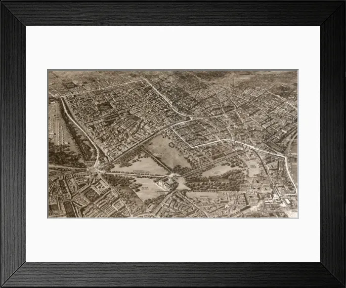 Framed Print : Processional route for the 1937 Coronation Framed Print : Processional route for the 1937 Coronation
