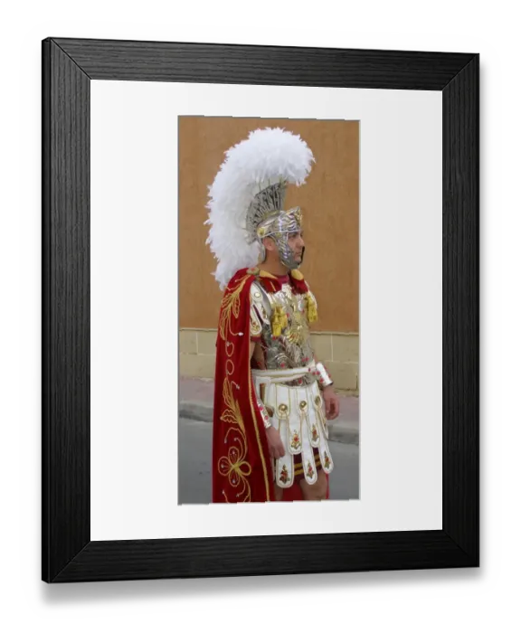 Framed Print : Re-enactment of Roman crucifixion Framed Print : Re-enactment of Roman crucifixion