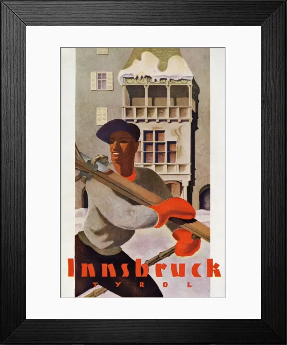 Framed Print : Travel poster Framed Print : Travel poster