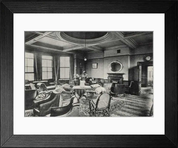 Framed Print : Joyce Green Hospital Sitting Room in Nurses Home Framed Print : Joyce Green Hospital Sitting Room in Nurses Home