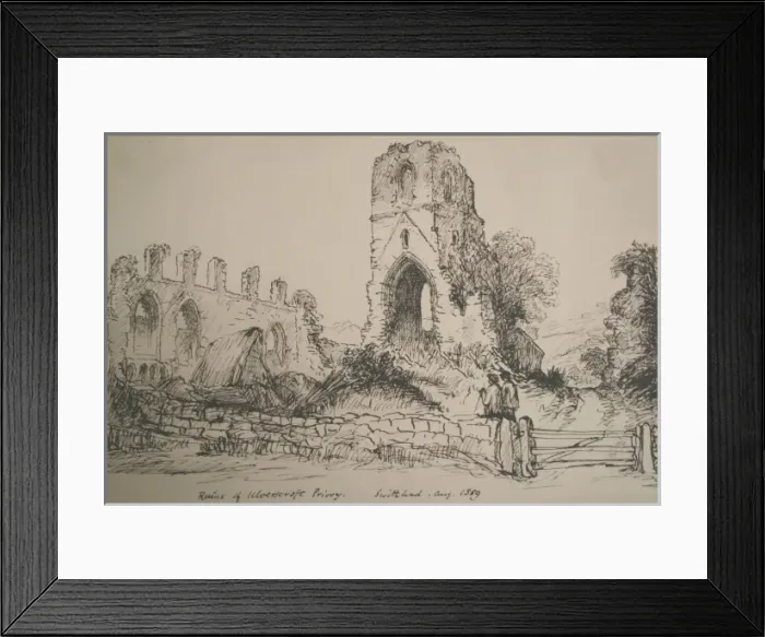 Framed Print : Ruins of Ulverscroft Priory, Swithland, Leicestershire Framed Print : Ruins of Ulverscroft Priory, Swithland, Leicestershire