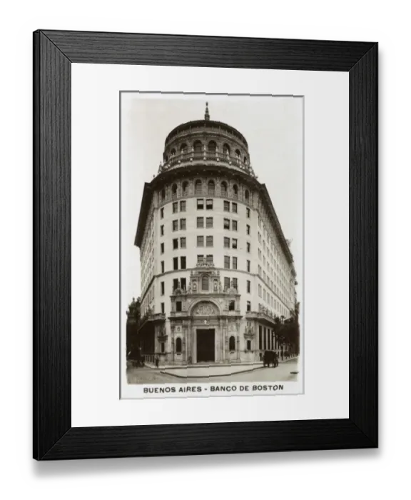 Framed Print : Argentina - Buenos Aires - Banco de Boston Framed Print : Argentina - Buenos Aires - Banco de Boston