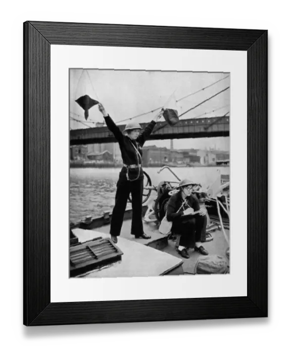 Framed Print : Sea Ranger Girls, 1939 Framed Print : Sea Ranger Girls, 1939