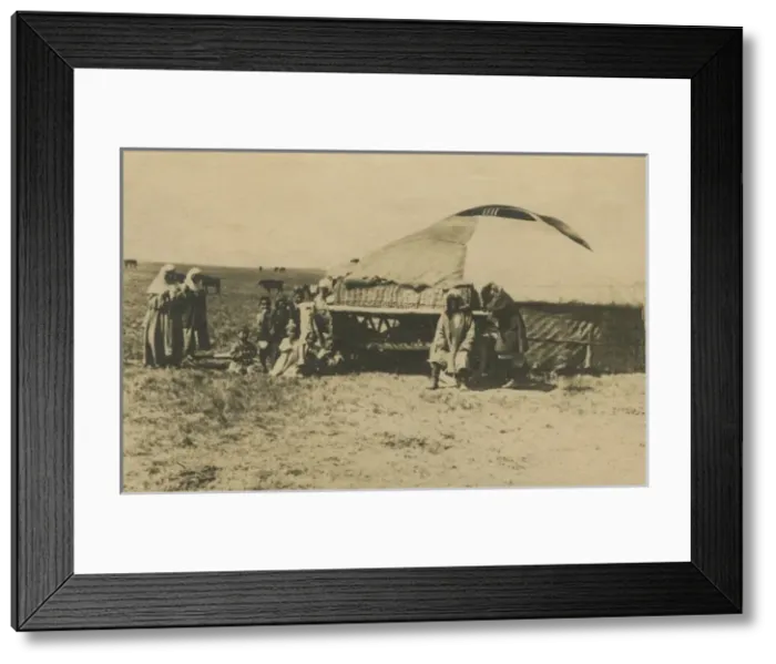 Framed Print : Yurt and family - Far Eastern Siberian Russia Framed Print : Yurt and family - Far Eastern Siberian Russia
