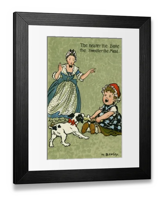 Framed Print : The Nearer the Bone the Sweeter the Meat Framed Print : The Nearer the Bone the Sweeter the Meat