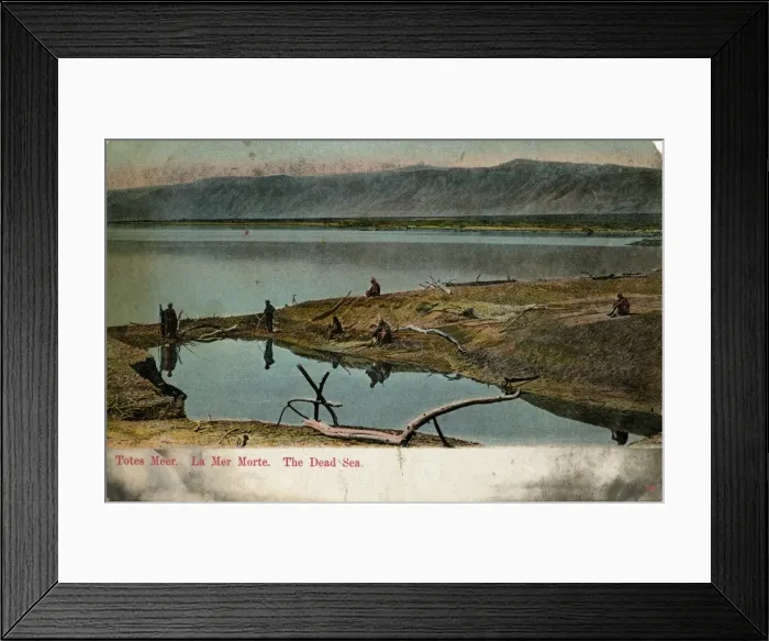 Framed Print : The Dead Sea, near Jerusalem Framed Print : The Dead Sea, near Jerusalem