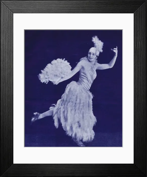 Framed Print : Mlle Terpsichore from the cabaret at the New Princes Restaur Framed Print : Mlle Terpsichore from the cabaret at the New Princes Restaur