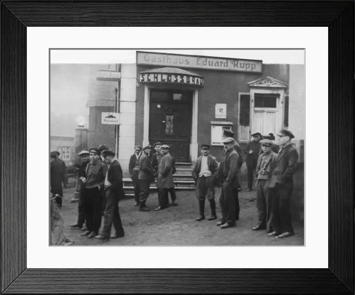 Framed Print : Saar miners, 1939 Framed Print : Saar miners, 1939