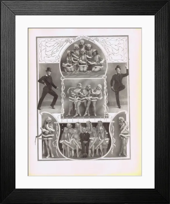 Framed Print : The scene Le Pianologue the revue Bonjour Paris at the Casin Framed Print : The scene Le Pianologue the revue Bonjour Paris at the Casin