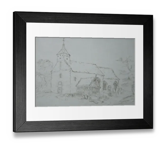Framed Print : St Michael and All Angels Church, Castle Frome Framed Print : St Michael and All Angels Church, Castle Frome