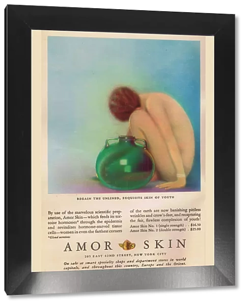 Advert for Amor Skin, 1930